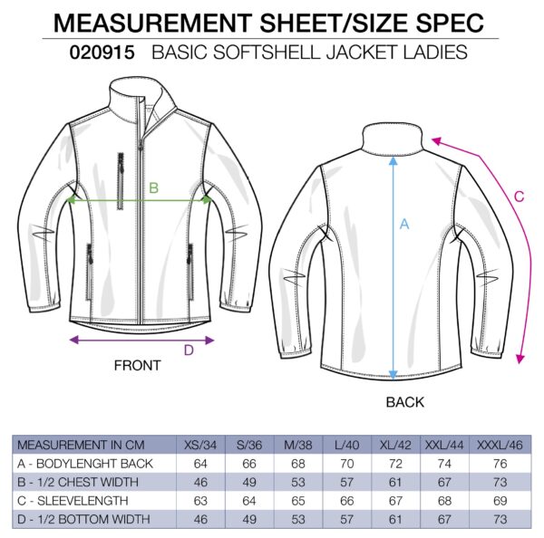 Softshell jas - Afbeelding 3